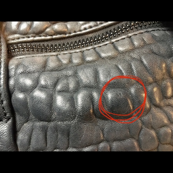 Alexander Wang iridescent black leather Rocco bag - Picture 13 of 16